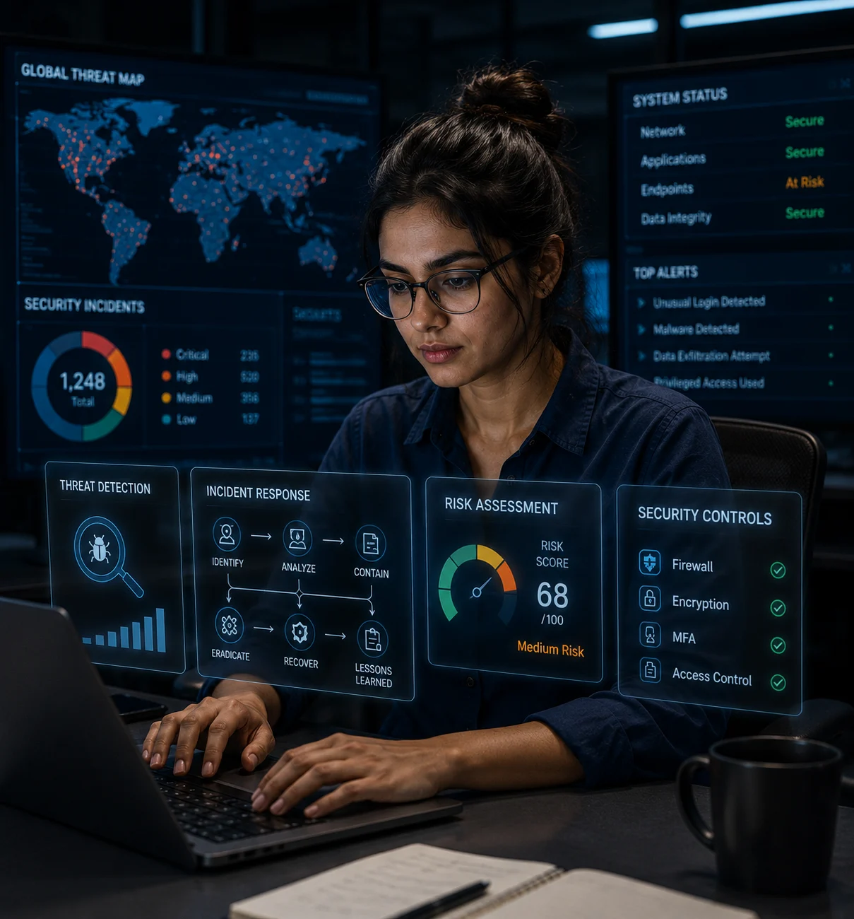 AI for Cybersecurity training session
